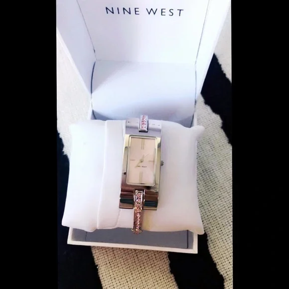 Nine West Pink and Silver Watch NWT - Picture 1 of 2